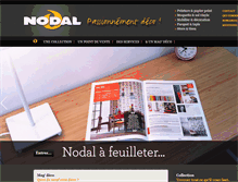 Tablet Screenshot of nodal-creations.fr